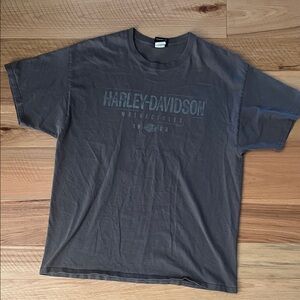 Harley Davidson gray Men's Tee shirt XL Denver Colorado